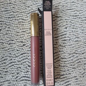 Gucci Liquid Matte Lip Color Transferproof Mildred Rosewood 203 BNIB